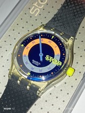 SWATCH STOP WATCH 1992 COFFEE BREAK SSK100 NUOVO PERFETTO FUNZIONANTE VINTAGE