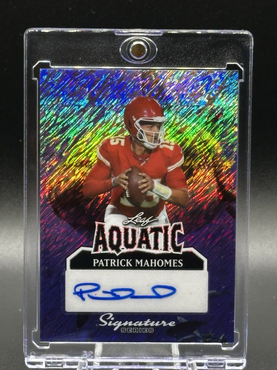 🔥 2025 Leaf Signature Series PATRICK MAHOMES 1/1 Auto