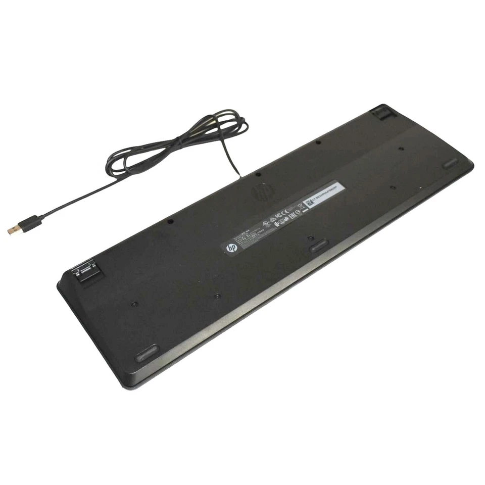 HP Business Slim USB Keyboard Black SK2120 KU1469 Wired QWERTY 803181-001 - Image 3 of 4