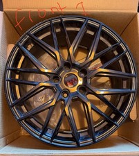 Set Of 4x18" Fox BMA S1 - Gloss Black - Wider Rear Wheels - See Description