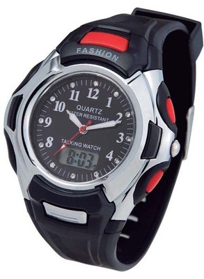 low vision digital watch