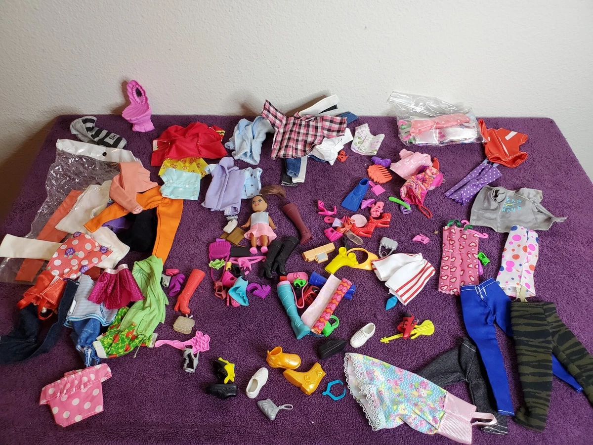 Lot Of Barbie Clothes & Accessories (Some Genuine Mattel - Most Aftermarket)