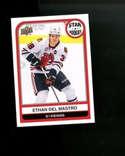 2023-24 Upper Deck AHL Star Rookies #124 Ethan Del Mastro RC