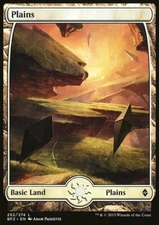 Magic the Gathering MTG Plains (252) Battle for Zendikar   LP