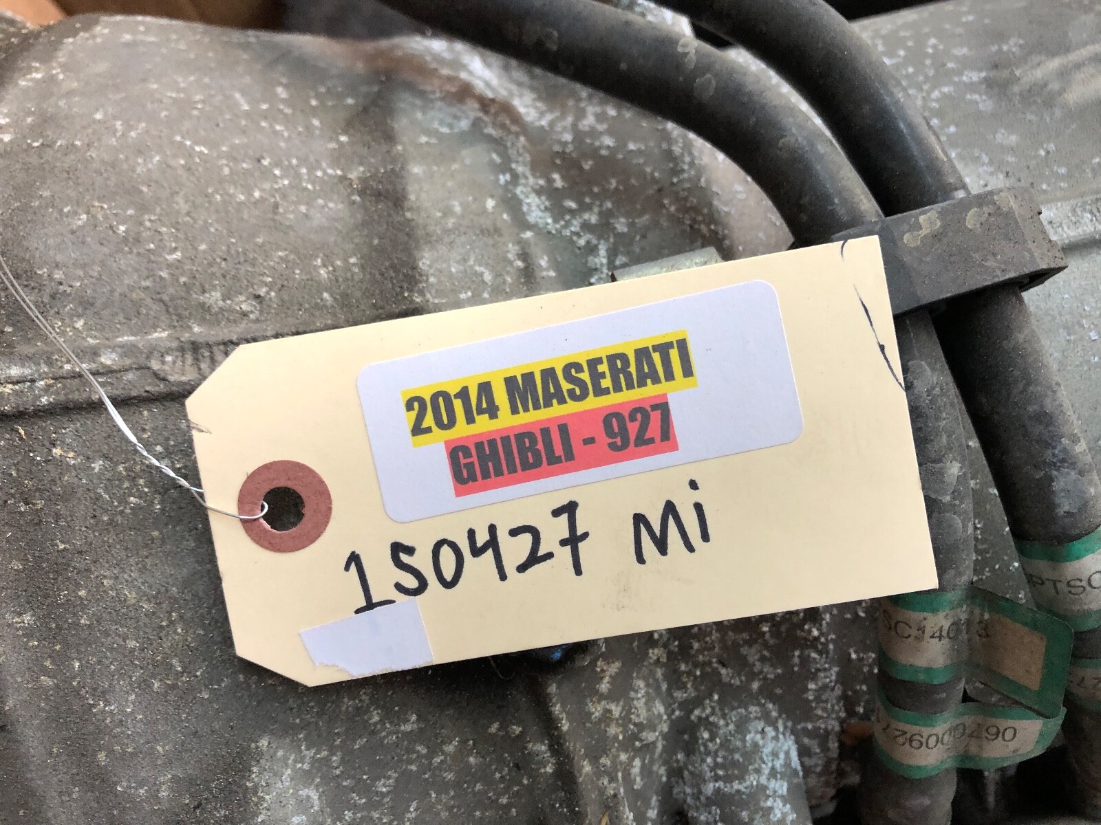 2014-2019 MASERATI GHIBLI RWD 8 SPEED AUTOMATIC TRANSMISSION OEM 150K.