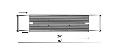 24'' Week Aqua Aquarium Light Full Spectrum High-End Planted WRGB Dimmable Timer