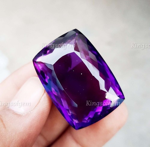 Améthyste Violette Naturelle, Certifiée IGL, Non Chauffée – Pierre Précieuse En Vrac