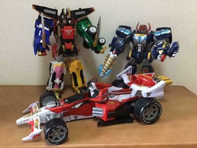 Power Rangers Megaforce Gokaiger DX Ultimate Legendary Megazord GokaiOh BANDAI