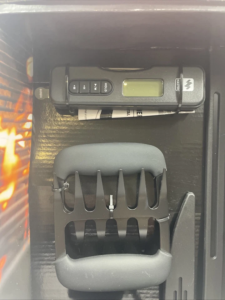 Range Master 5-piece Brisket Tool Set - Knives, Meat Claws, Digital Thermometer - Image 4 of 4