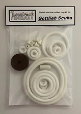 1970 Gottlieb Scuba Pinball Machine Rubber Ring Kit