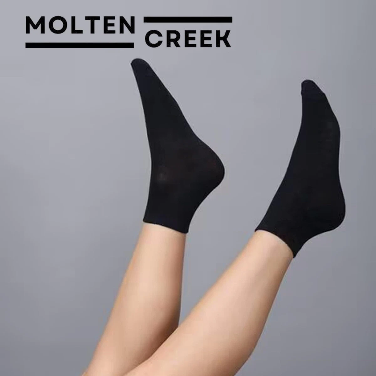 Calcetines de entrenamiento para mujer suaves acolchados de algodón ricos calcetines al tobillo deportivos o informales 4-7