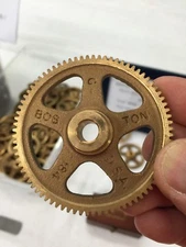 QTY 1 BOSTON GEAR G-184 BRONZE SPUR GEAR 32 PITCH 80 TEETH 5/16" BORE G 184