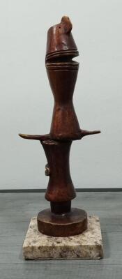 MAX ERNST BRONZE SCULPTURE '' OEDIPE I '' SIGNED AND NUMBERED