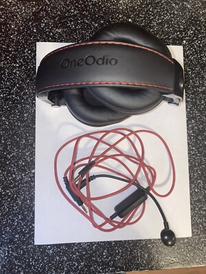 ONEaudio Over the Ear Headphones - Black