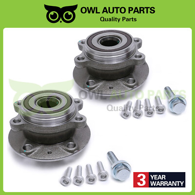 Pair 2 Wheel Hub Bearings & Kits Front for Audi TT A3 Quattro VW Passat Jetta CC
