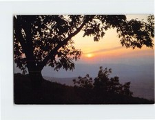 Postcard Sunset View from Big Meadows Lodge Terrace  Shenandoah National Park VA