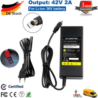 PASSION-FRUIT-4U 42V 2A Scooter Ladegerät für Segway Ninebot ES1 ES2 ES4 Bird Lime-S Xiaomi M365