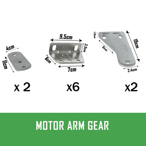 Automatic Electric Double Swing Gate Motor Opener 3 Remote Control safety sensor - Picture 7 of 7