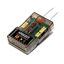 Spektrum AR8020T DSMX 8-Channel Telemetry Receiver SPMAR8020T