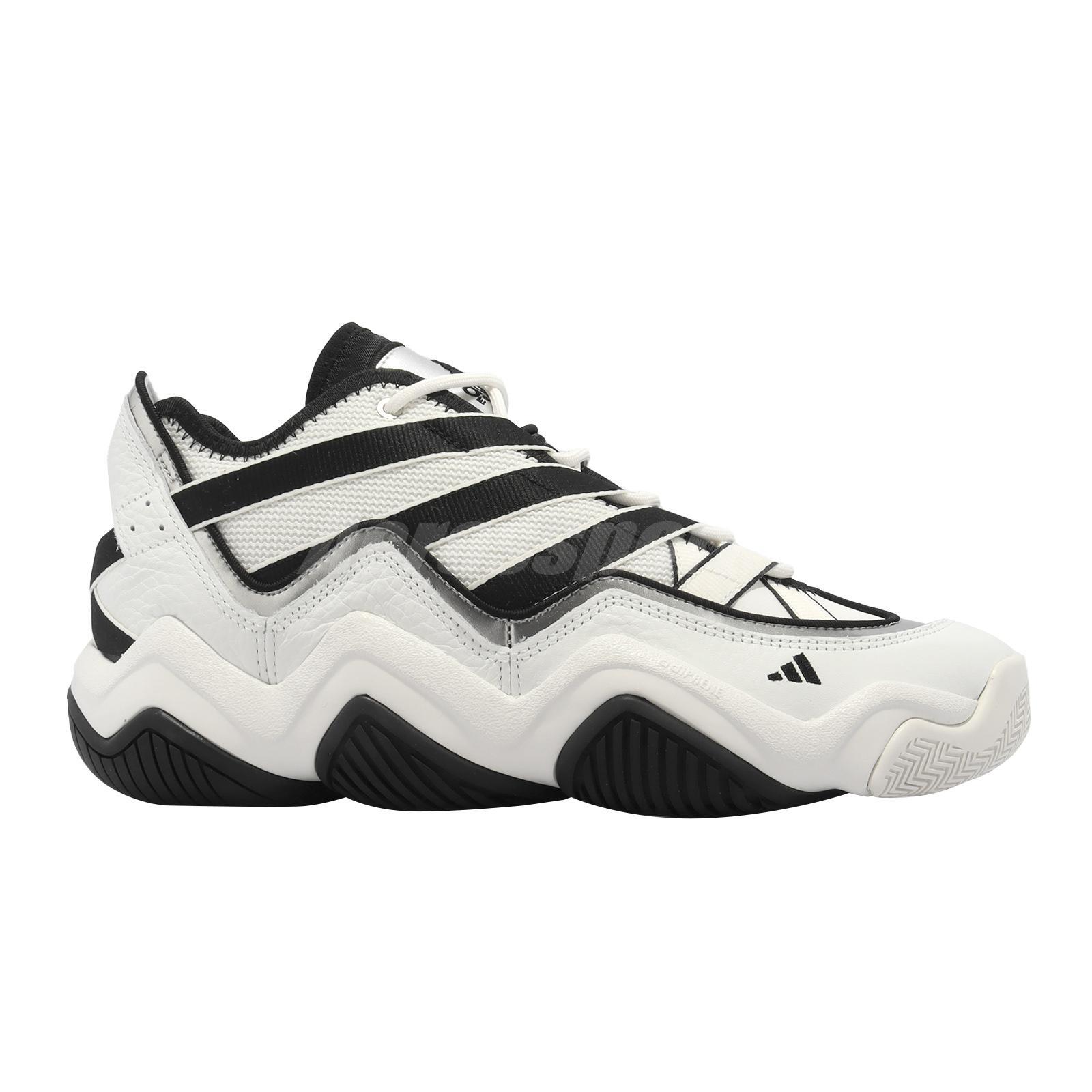 adidas EQT Top Ten 2010 Kobe Bryant White Black Men Basketball Shoes
