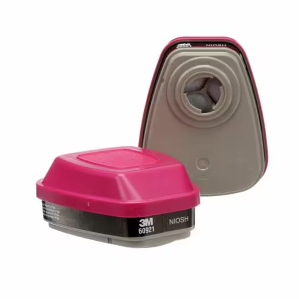 3M 60921 P100 Respirator Cartridge with Organic Vapor Protection (Pair ...