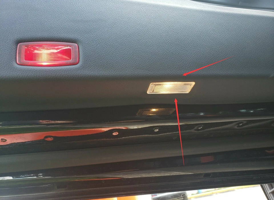 Luz de sombra láser de cortesía LED para puerta HD para Mercedes-Benz C218 A207 C207 C117 Foto 2 de 4