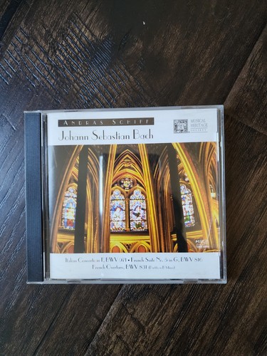 Andras Schiff Johann Sebastian Bach Intalian Concerto CD Musical Heritage...