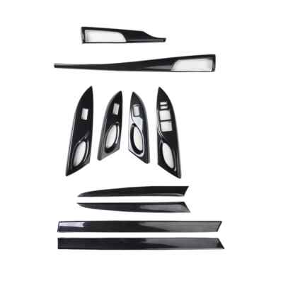 For Toyota Yaris L Vios 2014-2015 ABS Carbon Fiber Interior Accessories Stickers
