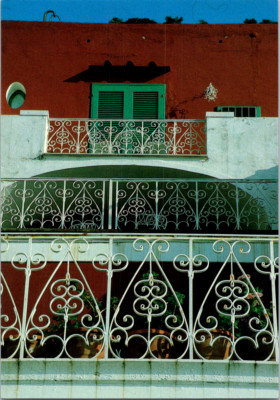 Vintage Postcard Positano Italy Le Sirenuse Hotel Un Particolare 