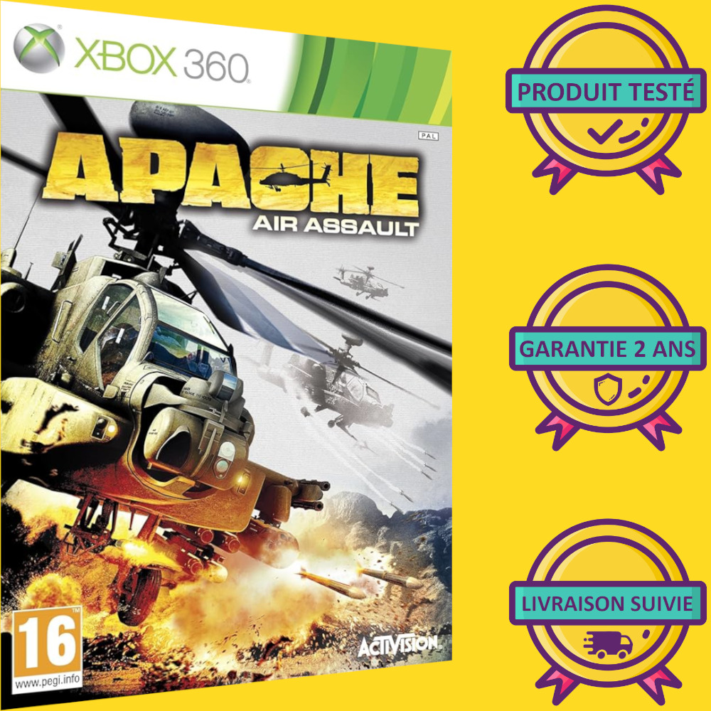 🚁 APACHE AIR ASSAULT - MICROSOFT XBOX 360 🚁