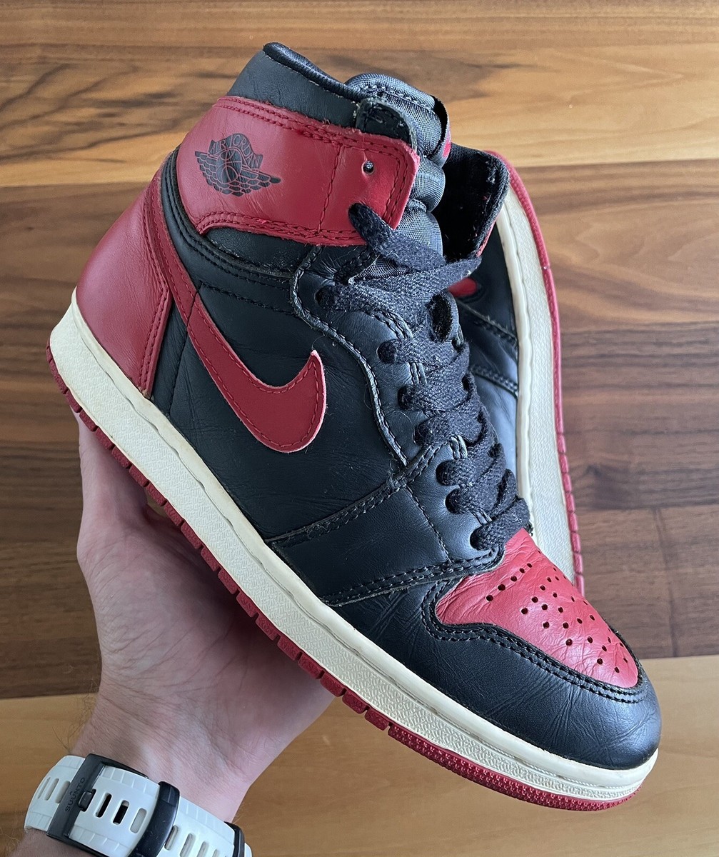 Nike Air Jordan 1 high og size 7 1994 Bred | eBay Nike Air Jordan 1 high og size 7 1994 Bred | eBay
