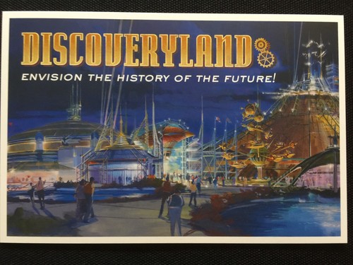 D23 Disney Fan Club Official Postcard Set 65 Years of the Disney Theme Parks - Picture 7 of 9