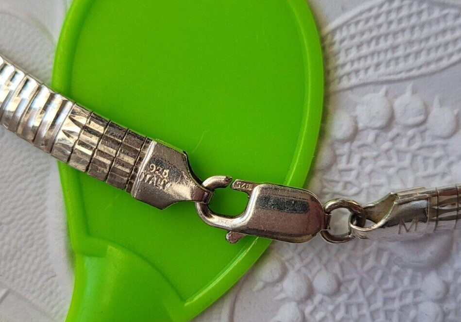 Italian Solid 925 Sterling Silver Unique Design F… - image 18