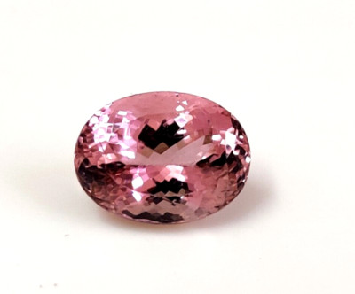 4.80Cts, Natural AAA Colour Pink Tourmaline 9X12mm Oval Cut Loose Gemstone