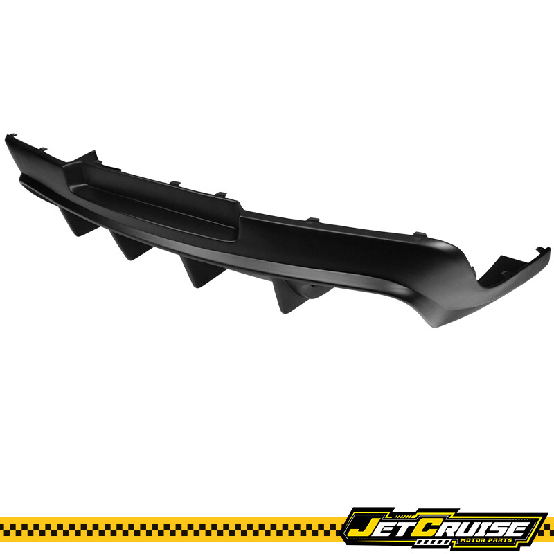 Fit 14-15 Chevy Camaro ZL1 Style Rear Bumper Lip Diffuser Matte Black - PP