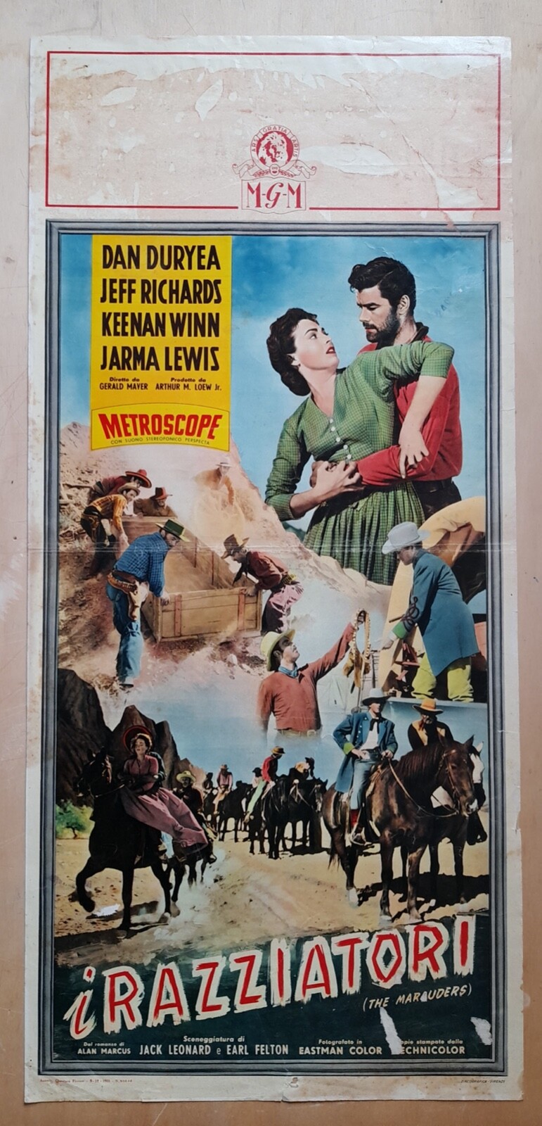 Locandina di I razziatori (1955)