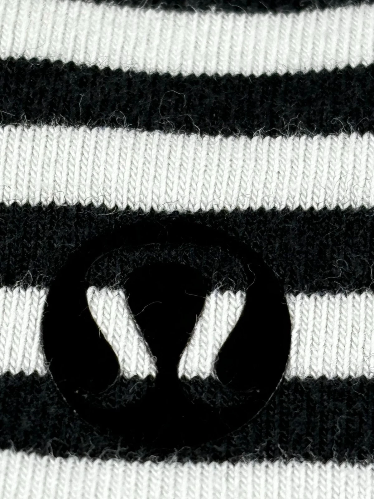 lululemon striped long sleeve thumb shirt
