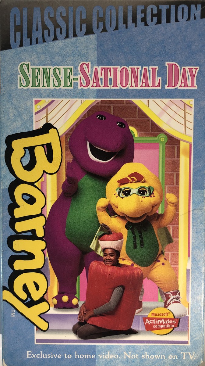 Barney-Barneys Sense-Sational Day(VHS,2000, Classic