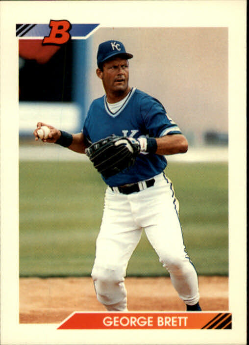 1992 Bowman Baseball "Main Set" Base Cards #501 to #705