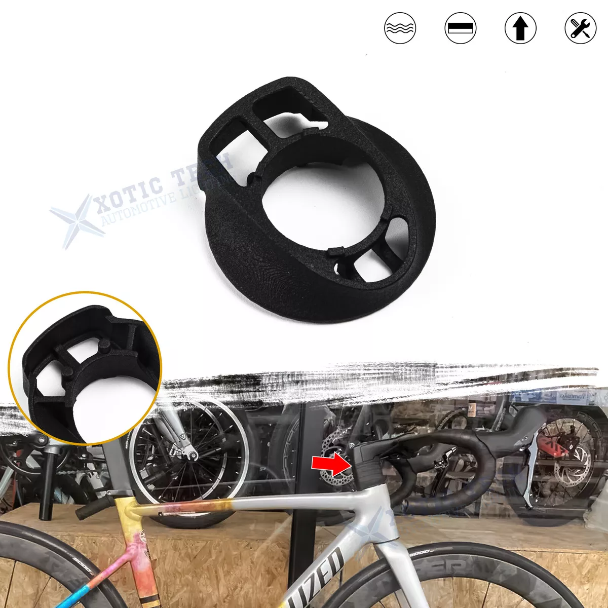 Headset Converter S-Works Tarmac SL7 Stem Compatible w