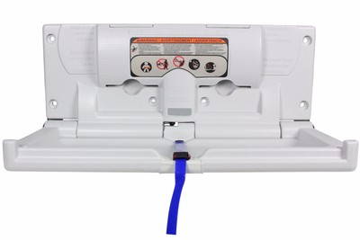commercial heavy duty wall mounted horizontal baby changing station