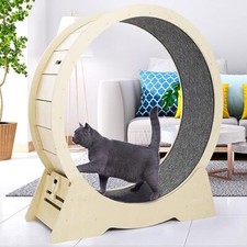 QOILITY Cat Exercise Wheel - Low-Noise Cat Wheels