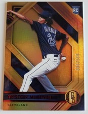 2021 Panini Chronicles Gold Standard Triston McKenzie Red Parallel #13 RC /199