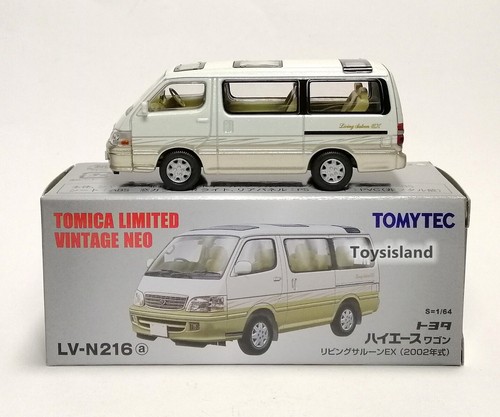 Tomica Limited Vintage NEO LV-N216a TOYOTA HIACE WAGON Lining Saloon EX TOMYTEC - Picture 2 of 9