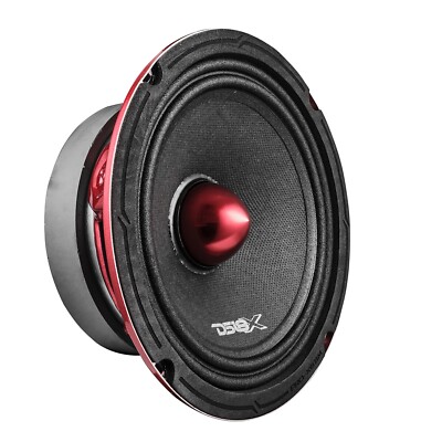 DS18 PRO-X6BM 6.5'' Mid-Range Loudspeaker with Bullet 500 Watts 8-Ohm - 1 Speaker