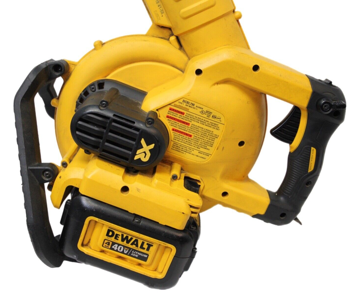 Dewalt 40v Max Dcbl590b DeWALT Backpack Blower 450 CFM 40V Li-Ion