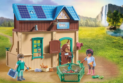 Playmobil Horses Of Waterfall Series Set 71352 Horce Vet Stable