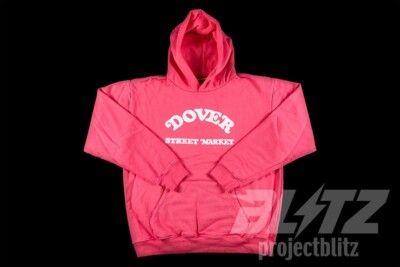 2021 VERDY X DOVER STREET MARKET LOS ANGELES PINK HOODIE