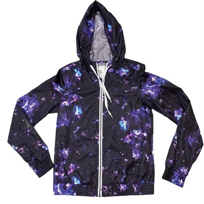 Zine Womens Galaxy Hooded Jacket 