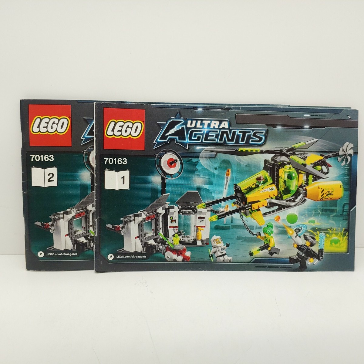 Lego 70163 - Instuctions Only - Ultra Agents Toxikita's Toxic